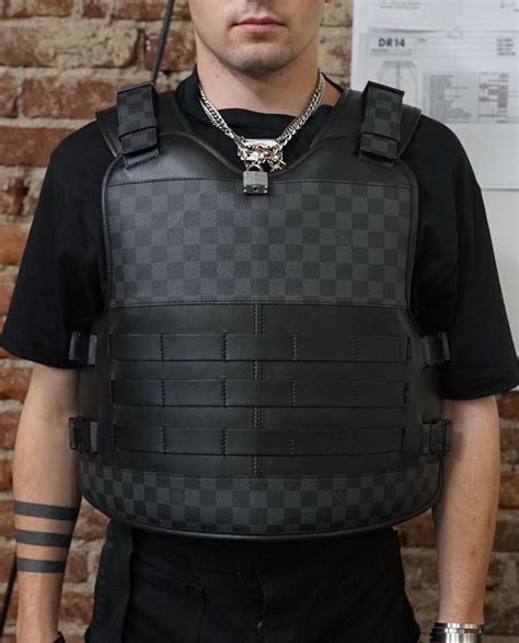 tactical vest louis vuitton|Louis Vuitton bulletproof vest.